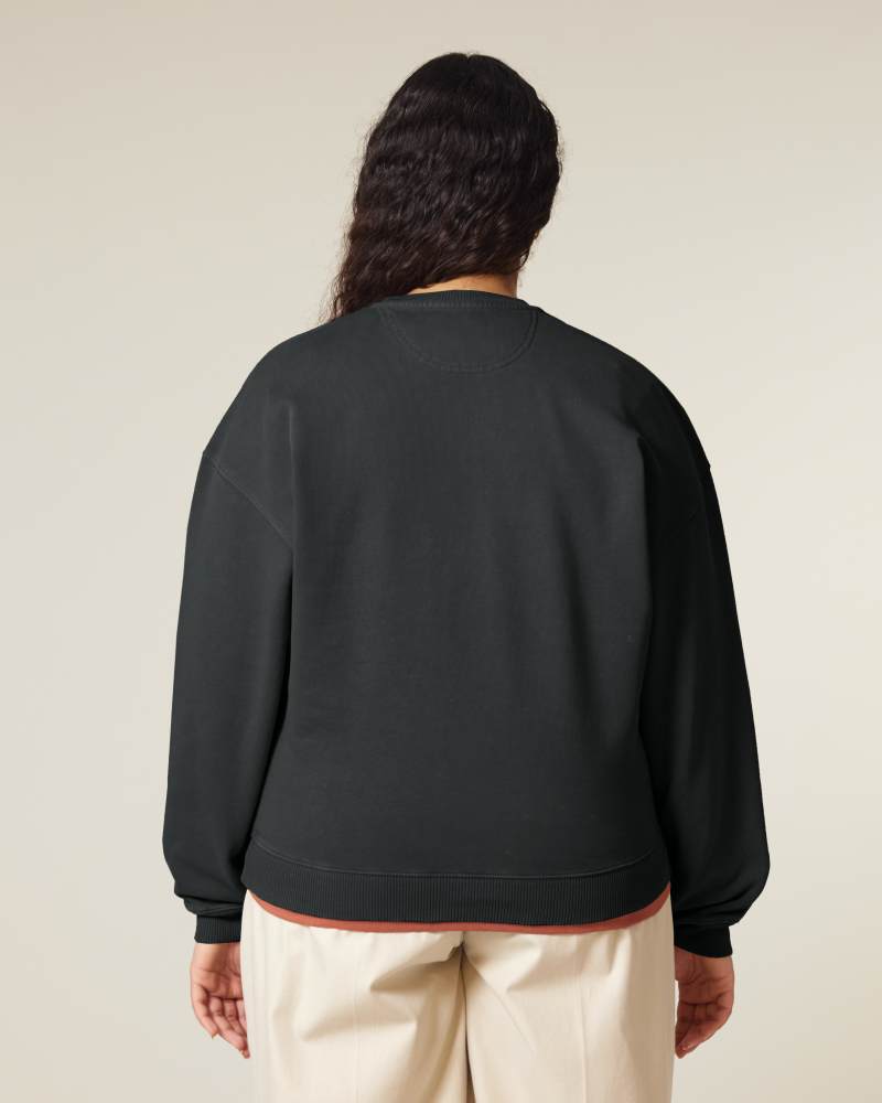 RADDER 2.0 VINTAGE - G. DYED BLACK ROCK - SWEATSHIRTS CREWNECK - UNISEKS