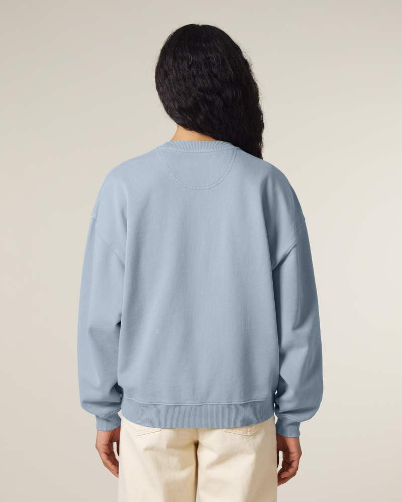 RADDER 2.0 VINTAGE - G. DYED BLUE STONE - SWEATSHIRTS CREWNECK - UNISEKS