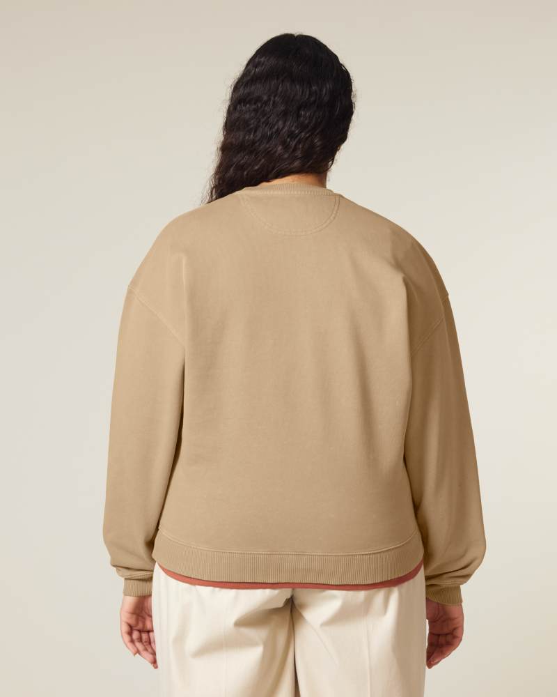 RADDER 2.0 VINTAGE - G. DYED LATTE - SWEATSHIRTS CREWNECK - UNISEKS
