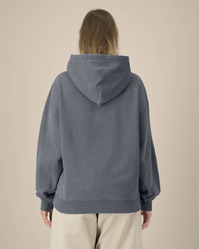 SLAMMER 2.0 VINTAGE - G. DYED ANTHRACITE - SWEATSHIRTS HOODIE - UNISEKS