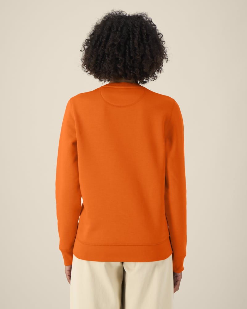 ROLLER - BRIGHT ORANGE - SWEATSHIRTS CREWNECK - UNISEXE