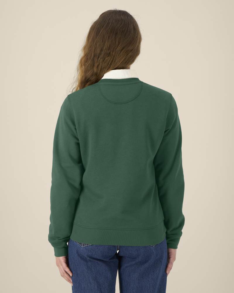 ROLLER - BOTTLE GREEN - SWEATSHIRTS CREWNECK - UNISEXE