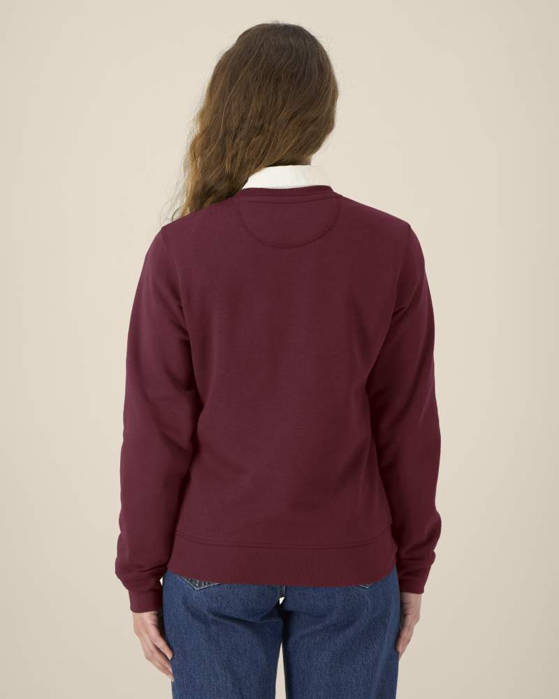 ROLLER - BURGUNDY - SWEATSHIRTS CREWNECK - UNISEXE
