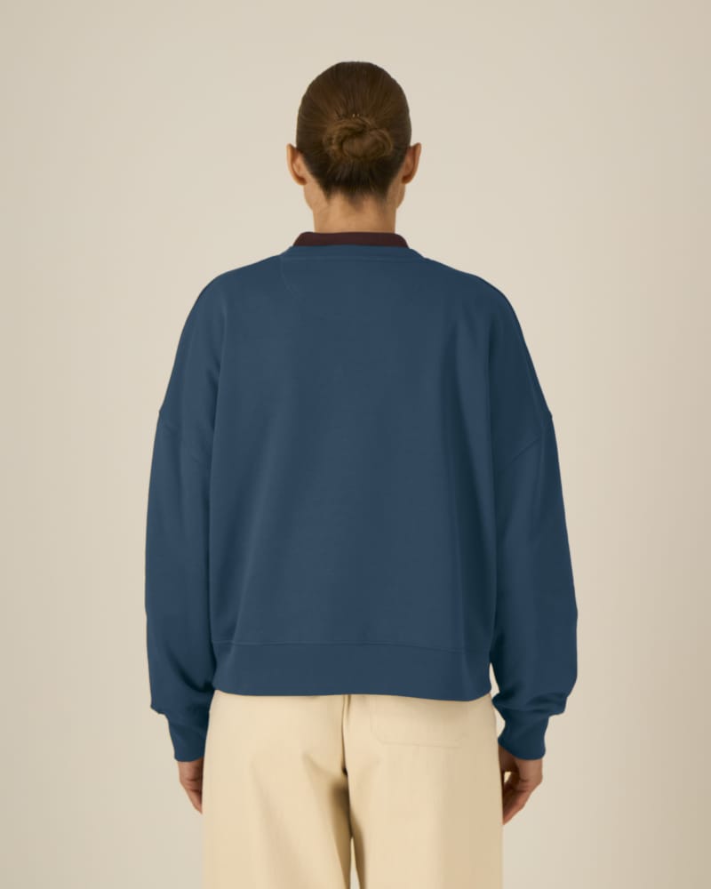 STELLA ALMA - DEEP TEAL - SWEATSHIRTS CREWNECK - FRAUEN