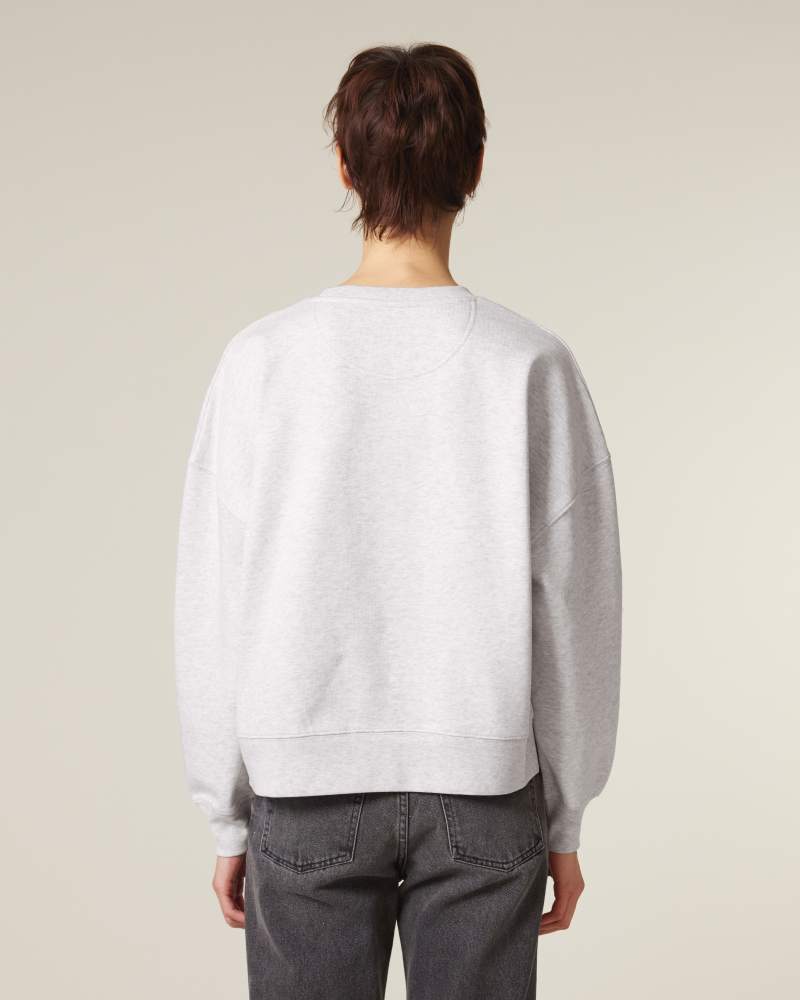 STELLA ALMA - COOL HEATHER GREY - SWEATSHIRTS CREWNECK - FRAUEN