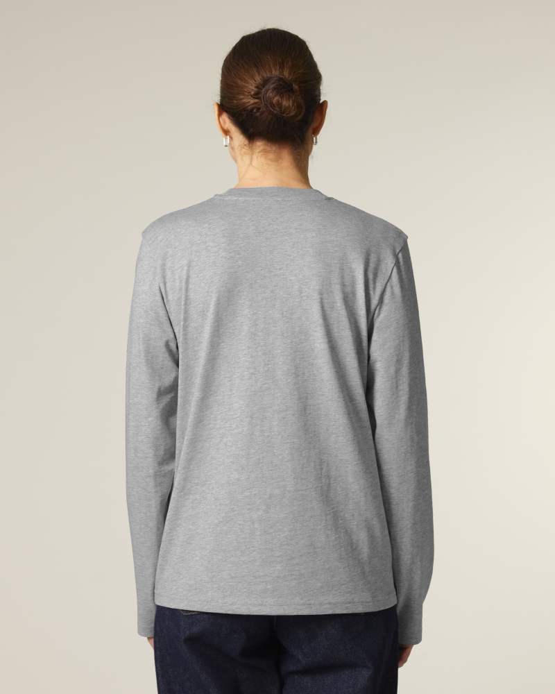 CREATOR 2.0 LONG SLEEVE - HEATHER GREY - TEE-SHIRTS LONG SLEEVES - UNISEXO