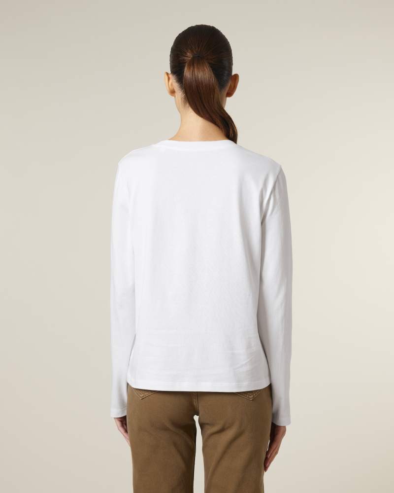 STELLA MUSER LONG SLEEVE - WHITE - TEE-SHIRTS LONG SLEEVES - WOMEN