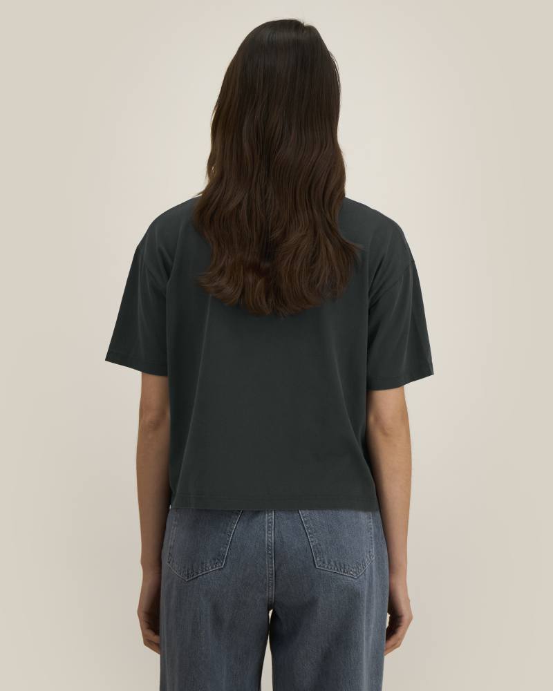 STELLA NOVA VINTAGE - G. DYED BLACK ROCK - TEE-SHIRTS SHORT SLEEVES - WOMEN