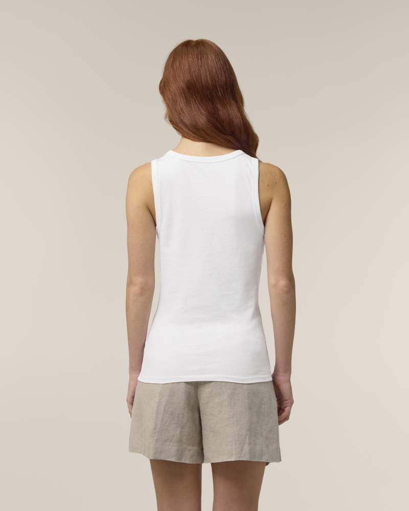 STELLA AVA - WHITE - TEE-SHIRTS TANK - FEMMES