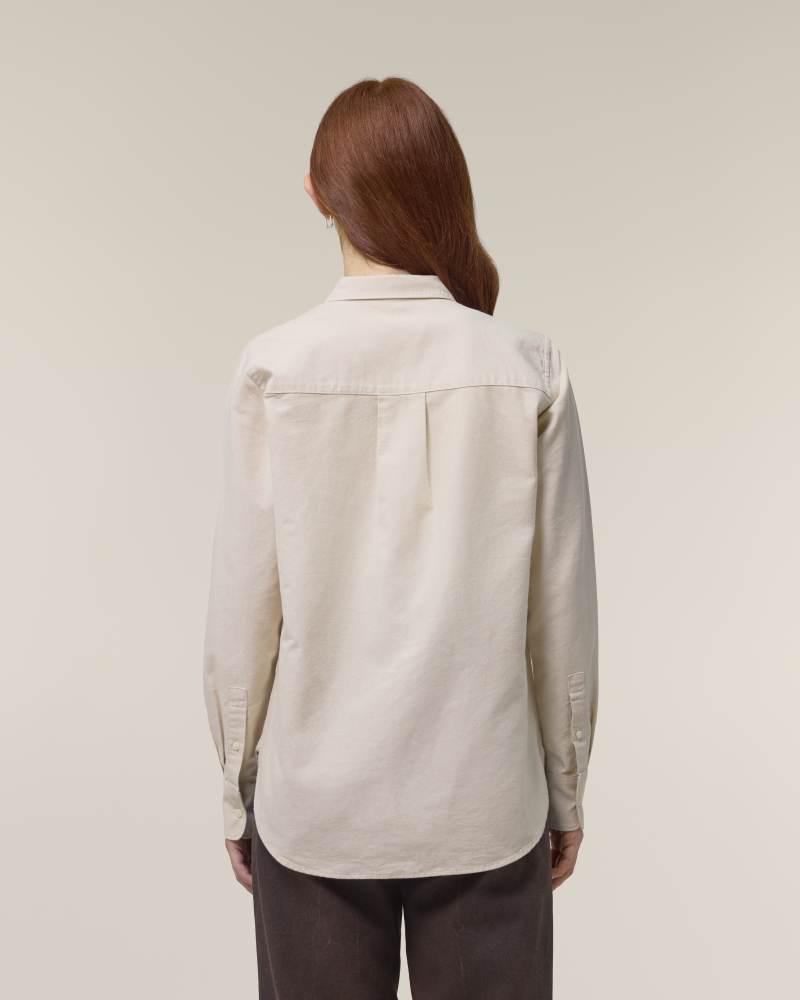 STELLA OXFORD SHIRT - BEIGE OXFORD - SHIRTS NON DENIM - FEMMES