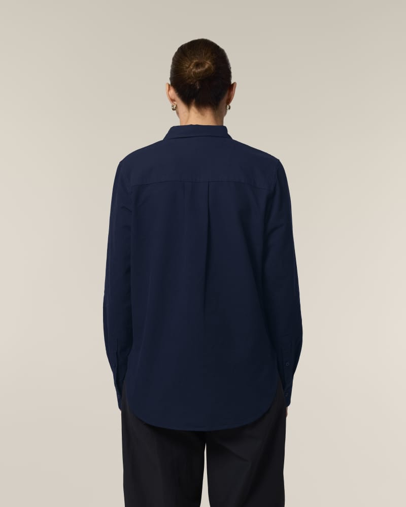STELLA OXFORD SHIRT - FRENCH NAVY - SHIRTS NON DENIM - FEMMES