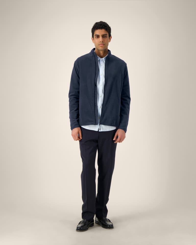 STANLEY GUIDER - FRENCH NAVY - JACKETS FLEECE - HOMMES