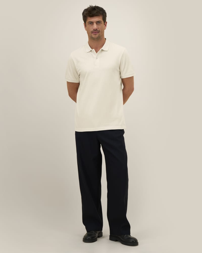STANLEY COASTER - NATURAL RAW - POLOS SHORT SLEEVES - HOMMES