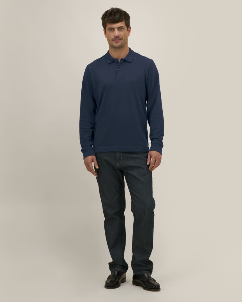 PREPSTER 2.0 LONG SLEEVE - FRENCH NAVY - POLOS LONG SLEEVES - UNISEKS