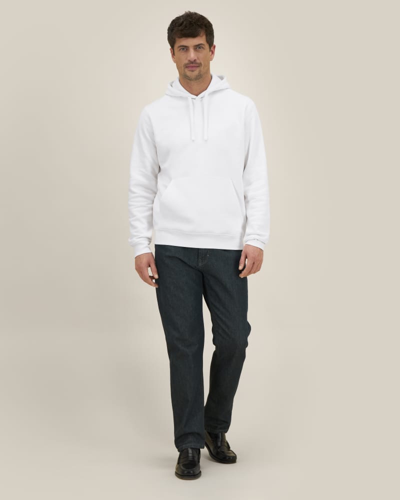 DRUMMER 2.0 - WHITE - SWEATSHIRTS HOODIE - UNISEXE