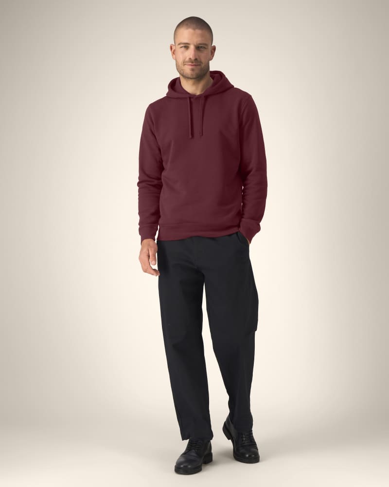 SOUNDER - BURGUNDY - SWEATSHIRTS HOODIE - UNISEXE