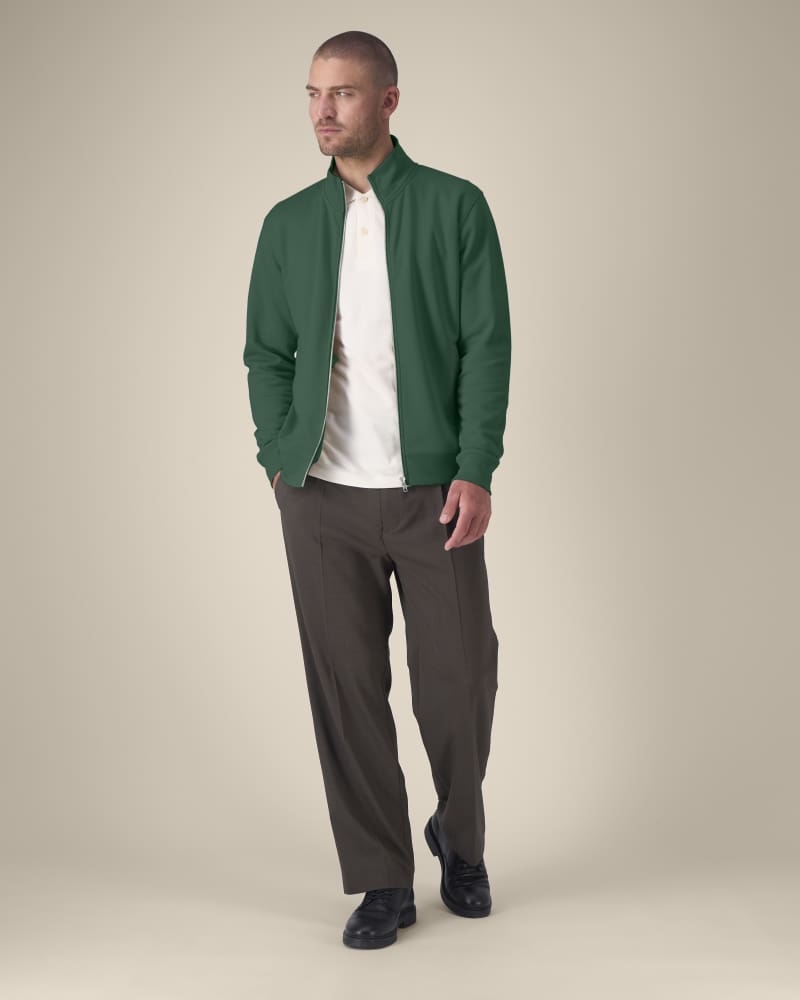 TRAILER 2.0 - BOTTLE GREEN - SWEATSHIRTS JACKET - UNISEX