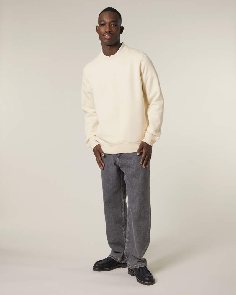 ROLLER - NATURAL RAW - SWEATSHIRTS CREWNECK - UNISEXE