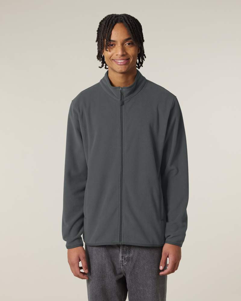 STANLEY GUIDER - ANTHRACITE - JACKETS FLEECE - HOMMES