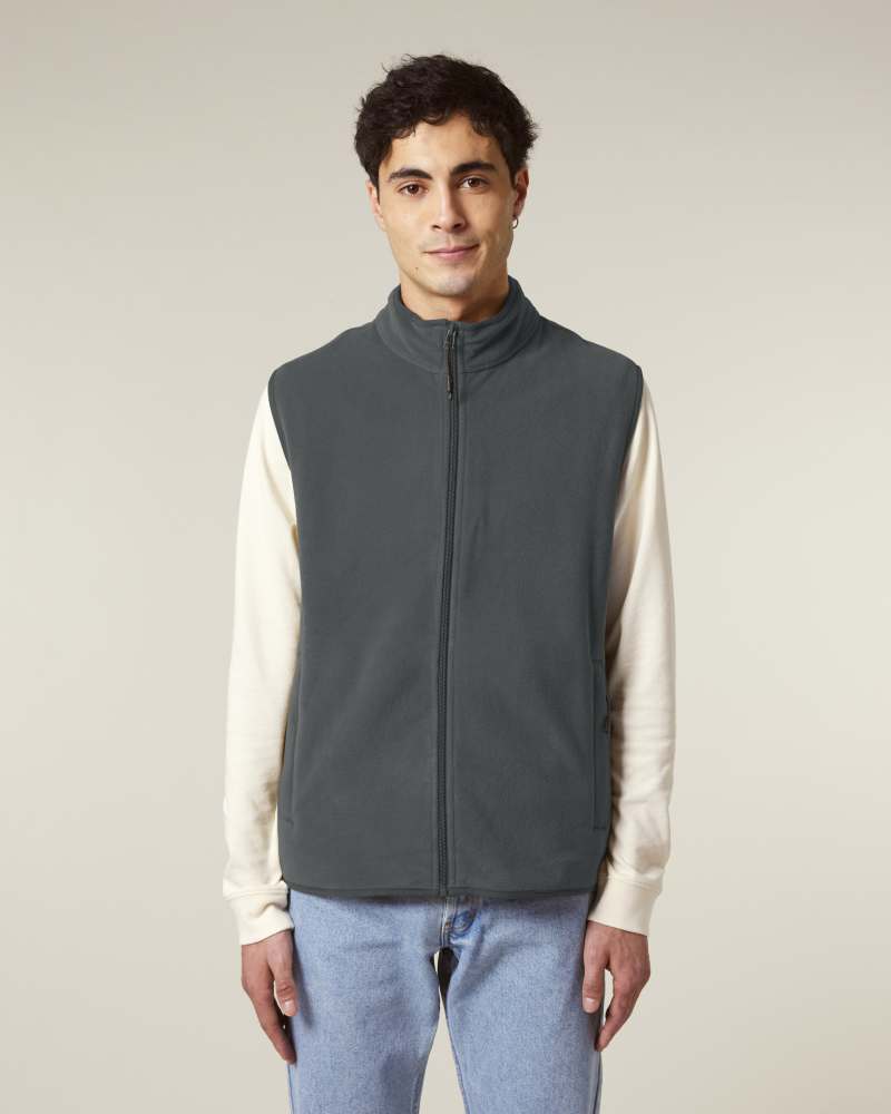 STANLEY QUESTER - ANTHRACITE - JACKETS FLEECE - MEN
