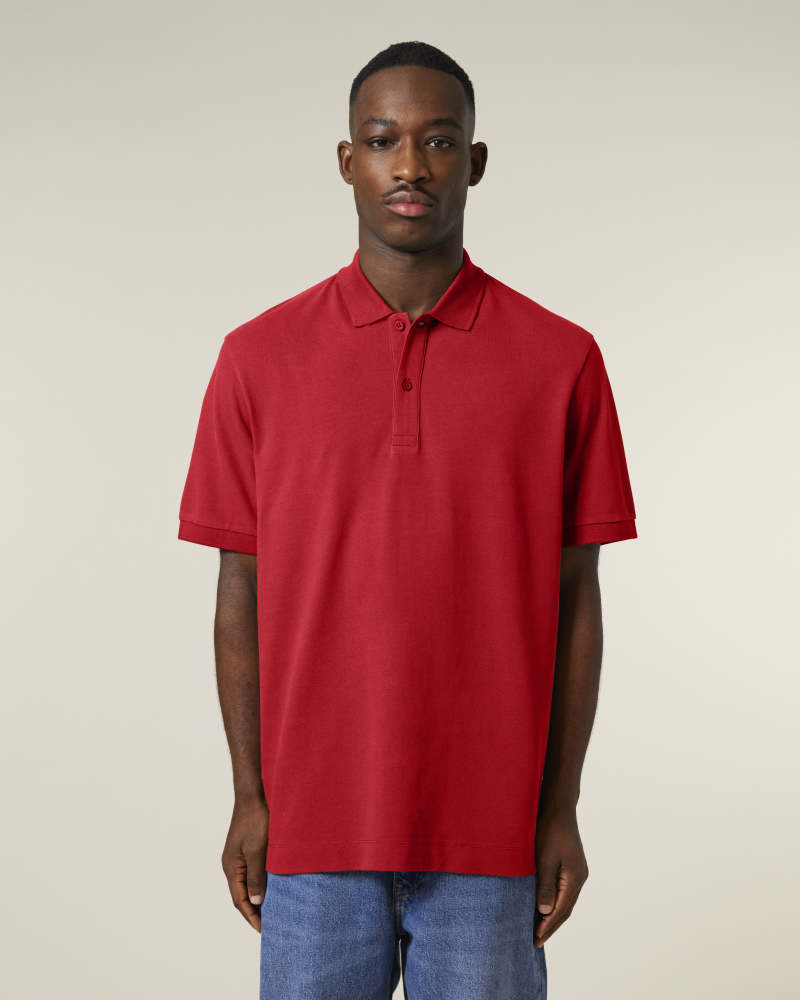 PREPSTER 2.0 - RED - POLOS SHORT SLEEVES - UNISEXE