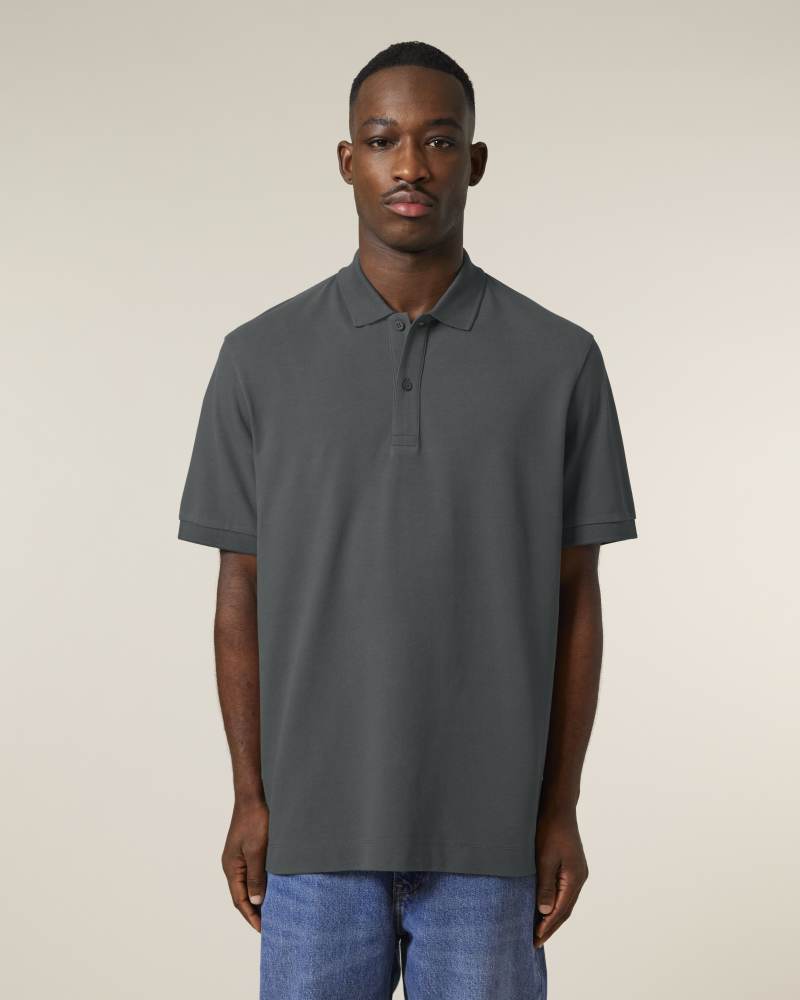 PREPSTER 2.0 - ANTHRACITE - POLOS SHORT SLEEVES - UNISEXE