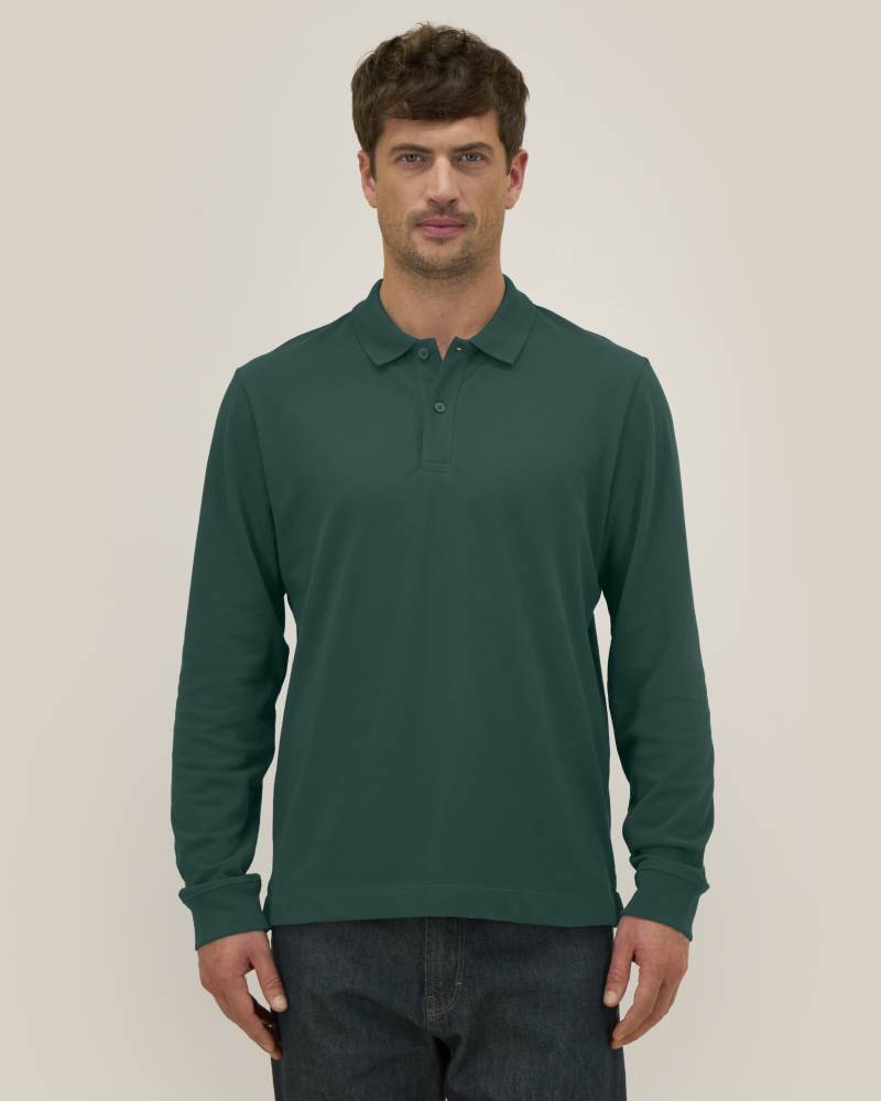 PREPSTER 2.0 LONG SLEEVE - GLAZED GREEN - POLOS LONG SLEEVES - UNISEKS