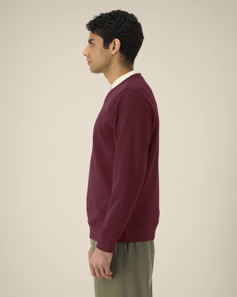 ROLLER - BURGUNDY - SWEATSHIRTS CREWNECK - UNISEXE