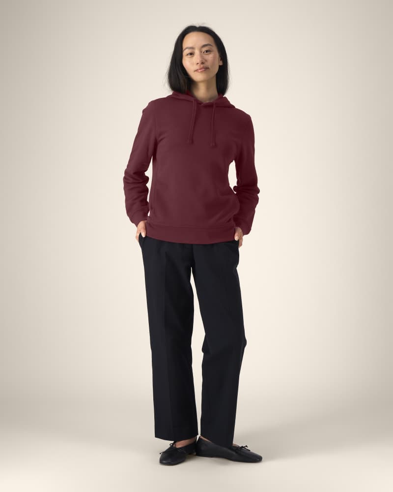 SOUNDER - BURGUNDY - SWEATSHIRTS HOODIE - UNISEXE