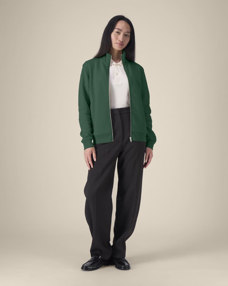 TRAILER 2.0 - BOTTLE GREEN - SWEATSHIRTS JACKET - UNISEX