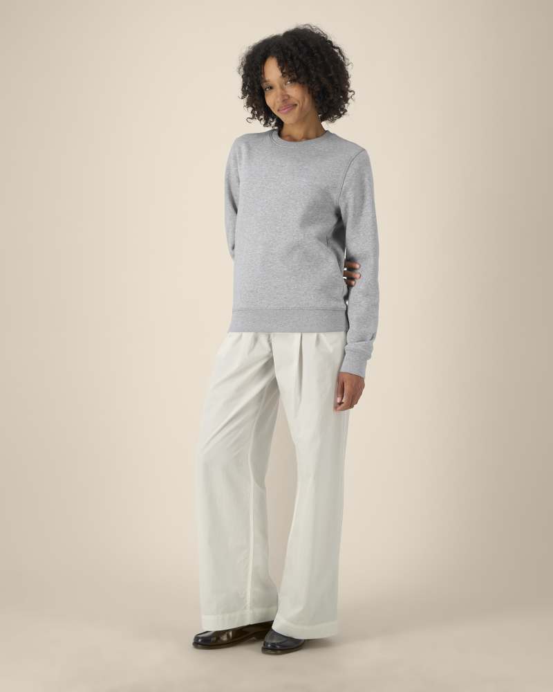 ROLLER - HEATHER GREY - SWEATSHIRTS CREWNECK - UNISEXE