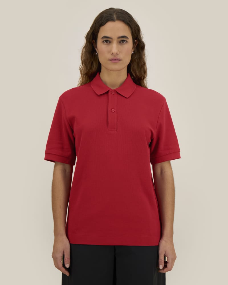 PREPSTER 2.0 - PASSIONATE RED - POLOS SHORT SLEEVES - UNISEXE