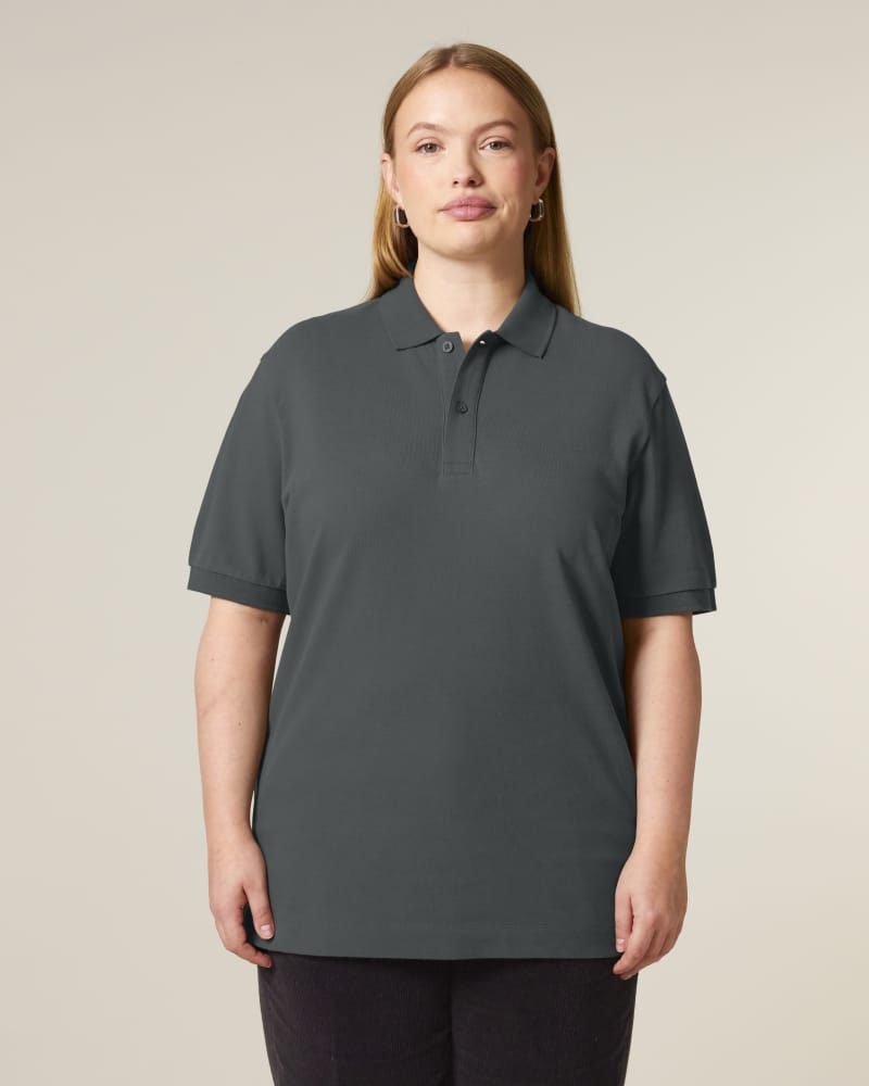 PREPSTER 2.0 - ANTHRACITE - POLOS SHORT SLEEVES - UNISEXE