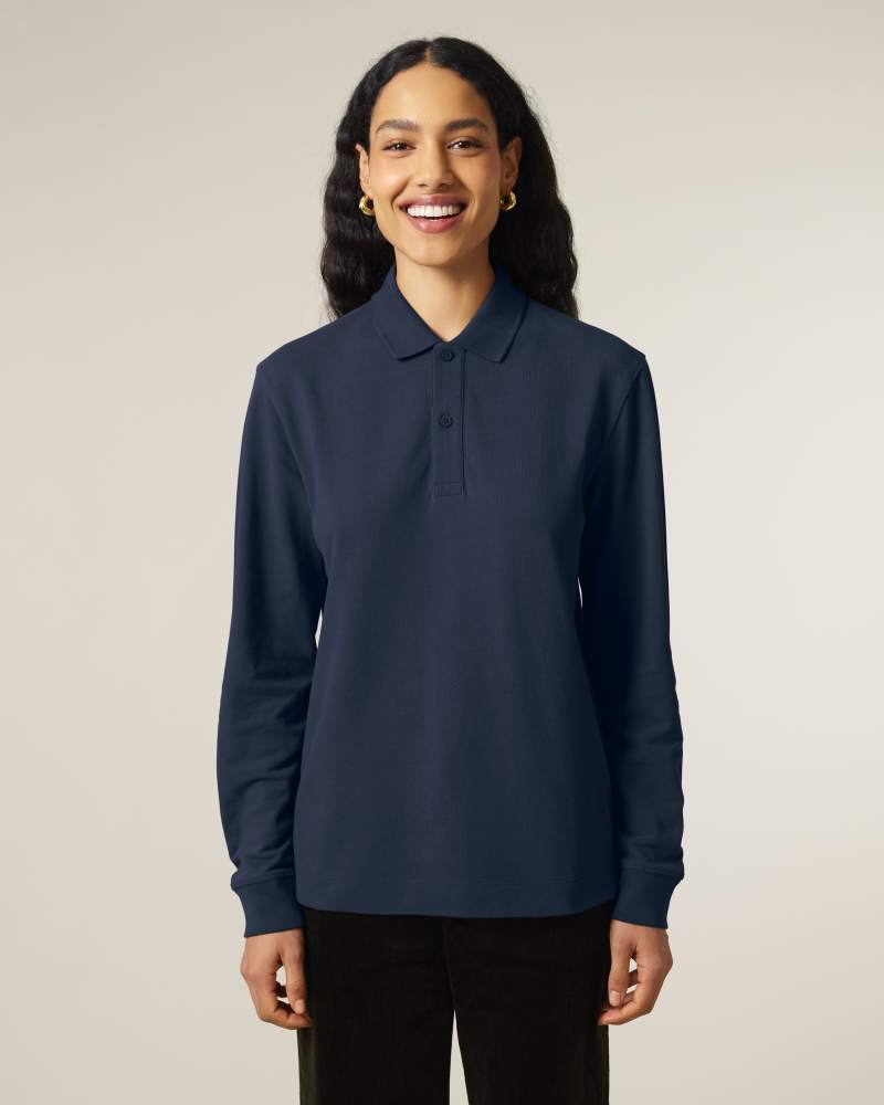 PREPSTER 2.0 LONG SLEEVE - FRENCH NAVY - POLOS LONG SLEEVES - UNISEKS