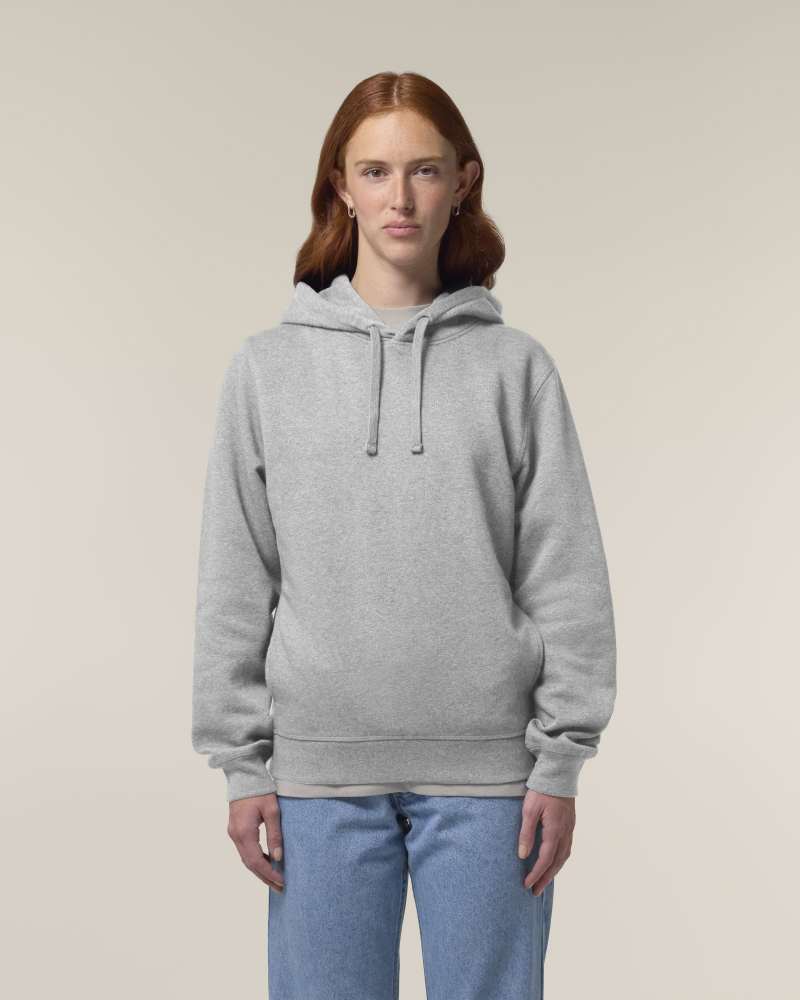 SOUNDER - HEATHER GREY - SWEATSHIRTS HOODIE - UNISEXE