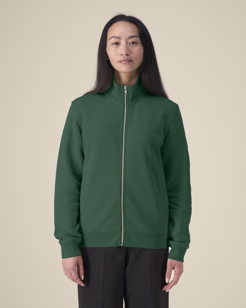 TRAILER 2.0 - BOTTLE GREEN - SWEATSHIRTS JACKET - UNISEX