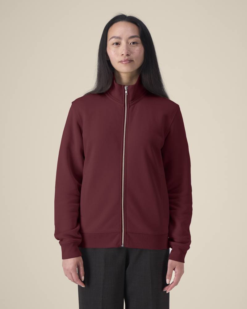 TRAILER 2.0 - BURGUNDY - SWEATSHIRTS JACKET - UNISEX