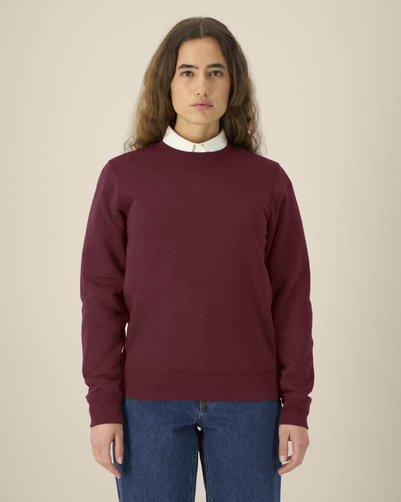 ROLLER - BURGUNDY - SWEATSHIRTS CREWNECK - UNISEXE