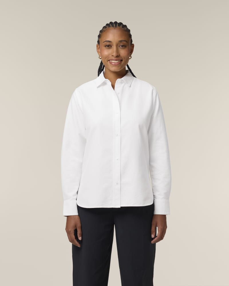 STELLA OXFORD SHIRT - WHITE - SHIRTS NON DENIM - FEMMES