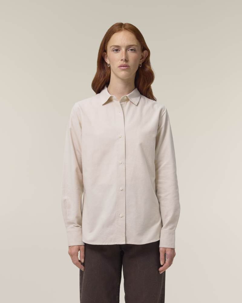 STELLA OXFORD SHIRT - BEIGE OXFORD - SHIRTS NON DENIM - FEMMES