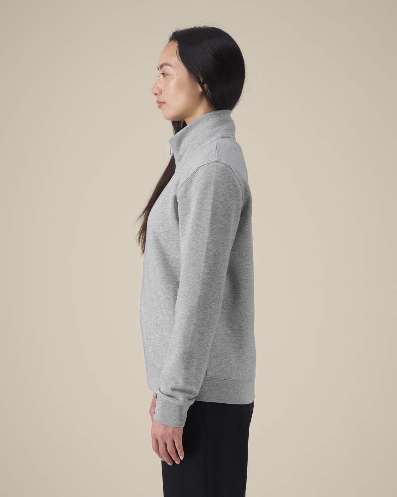 TRAILER 2.0 - HEATHER GREY - SWEATSHIRTS JACKET - UNISEX