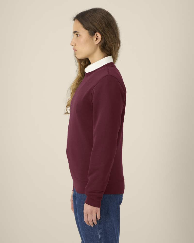 ROLLER - BURGUNDY - SWEATSHIRTS CREWNECK - UNISEXE
