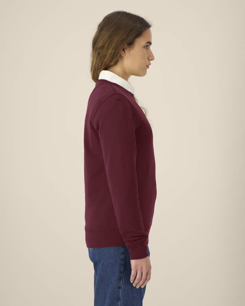 ROLLER - BURGUNDY - SWEATSHIRTS CREWNECK - UNISEXE