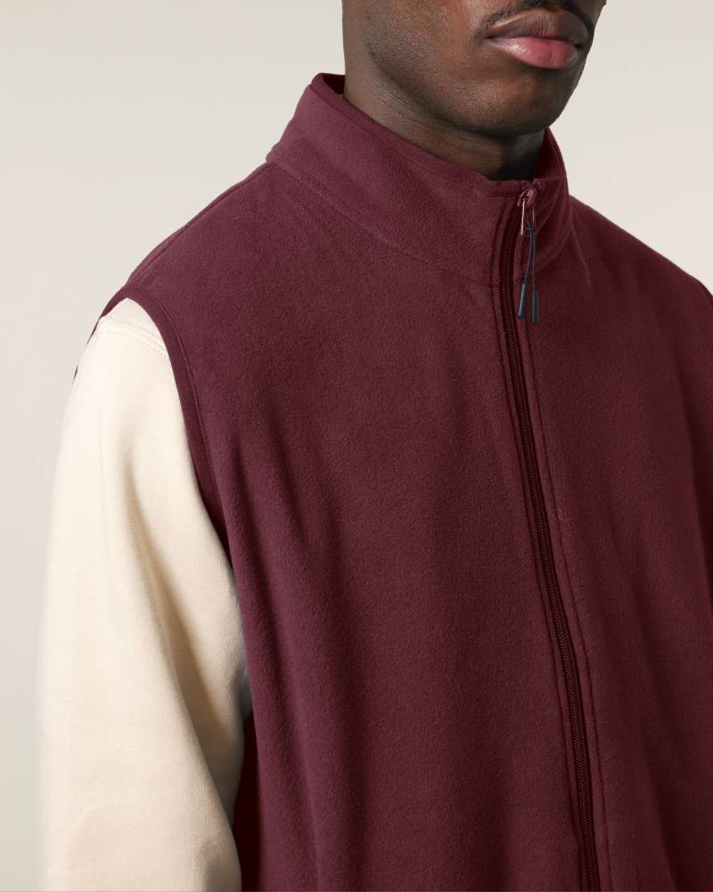 STANLEY QUESTER - BURGUNDY - JACKETS FLEECE - MEN