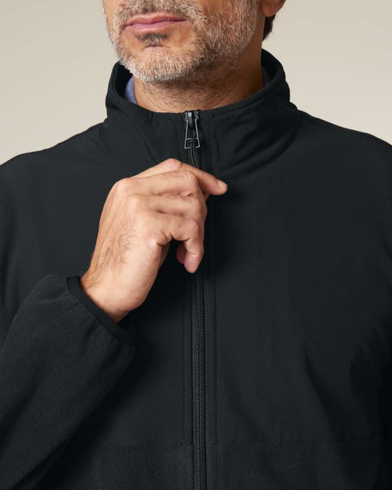 TREKKER - BLACK - JACKETS FLEECE - UNISEXO