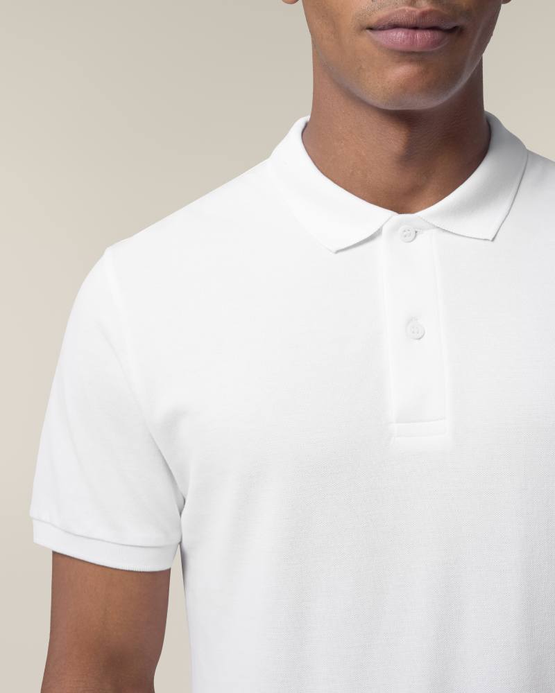 STANLEY COASTER - WHITE - POLOS SHORT SLEEVES - HOMMES
