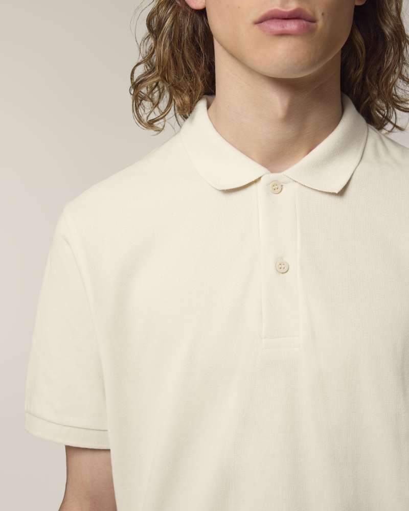 STANLEY COASTER - NATURAL RAW - POLOS SHORT SLEEVES - HOMMES