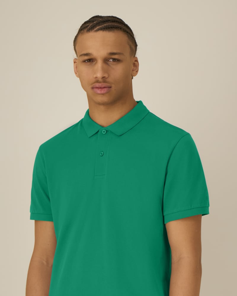 STANLEY COASTER - VERDANT GREEN - POLOS SHORT SLEEVES - HOMMES