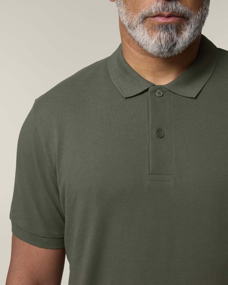 STANLEY COASTER - KHAKI - POLOS SHORT SLEEVES - HOMMES