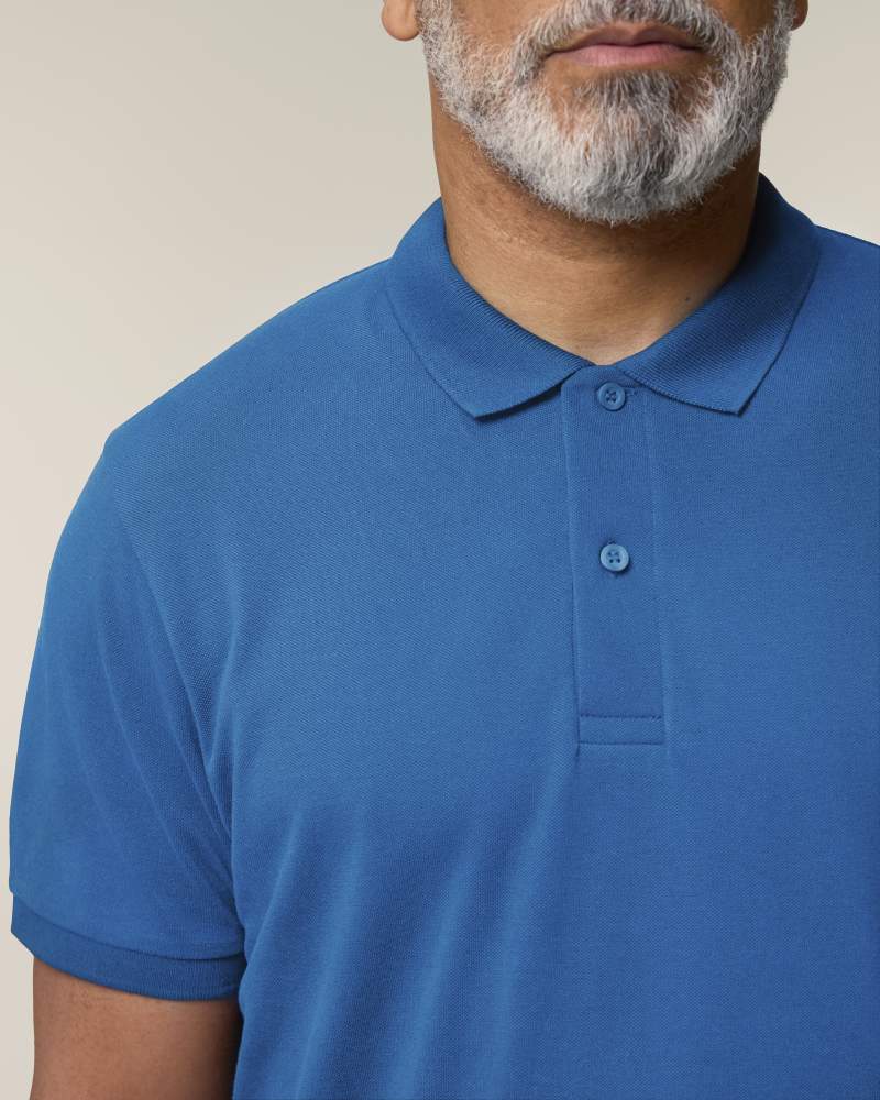 STANLEY COASTER - ROYAL BLUE - POLOS SHORT SLEEVES - HOMMES